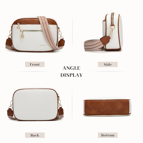 Image of Crossbody Purse for Women Small Crossbody Bags Trendy Vegan Leather with Adjustable Shoulder Straps Gift for Mother Wife Mom