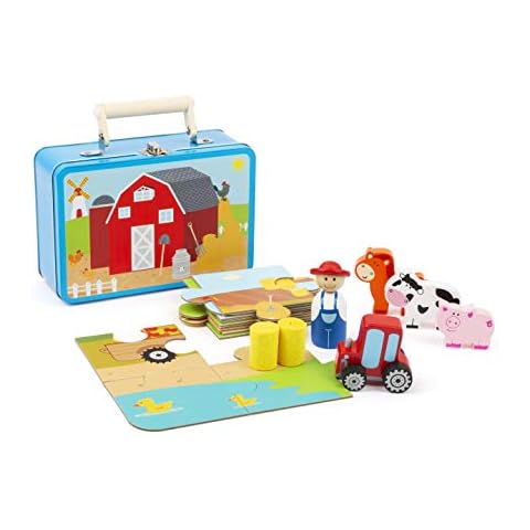 Small Foot 11360 Bauernhof-Spielset im Koffer Cover