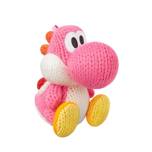 Image of Pink Yarn Yoshi Amiibo - Japan Import (Yoshi's Woolly World Series)