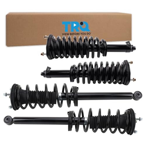 Image of TRQ Shock & Spring Assembly Set Compatible with 2009-2017 Lexus LS460