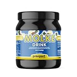 Prosport Molke Drink, Ananas + L-Carnitin, Trinkmolke in Dose, Süssmolke Molkepulver, 1000g Dose