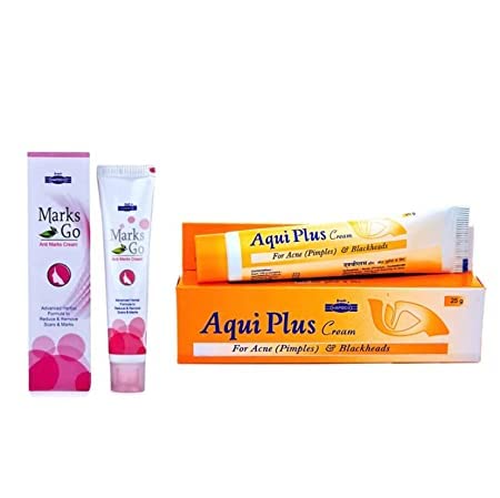 Aqui Plus Cream & Hapdco Marks Go Cream COMBO (pack of 1 each)