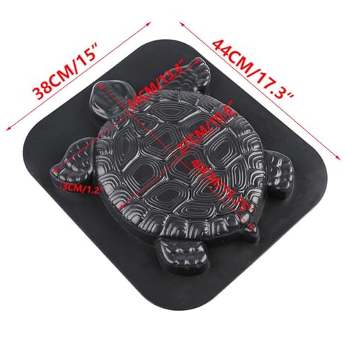 Moule en fonte de ciment tortue pour allée