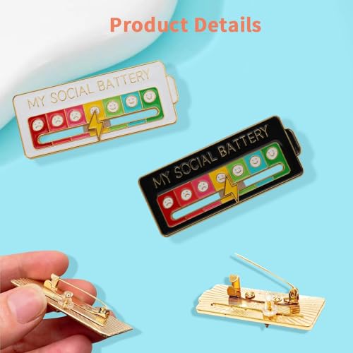 Image of Brooch for Women, Brooch Pin for Women, Elegant Enamel Pins, Lightweight Fashion Pin with Secure Closure Brooch for Men Women, Fashion Accessories for Bags and Blazers for Daily