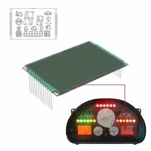 Pantalla táctil LCD para panel de instrumentos Massey Ferguson MF 6490 2