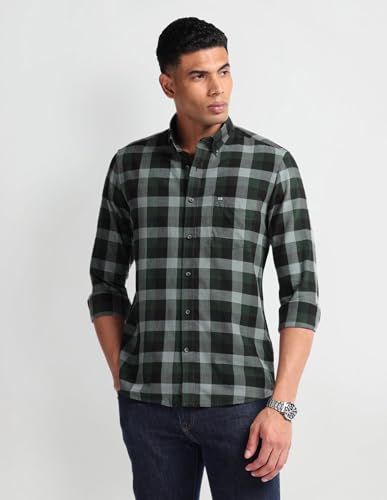 Image of Arrow Men's Solid Slim Fit Shirt