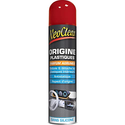 NEOCLEAN 0878 Plastiques Origine Senteur Agrumes-Aérosol 400 ML Cover