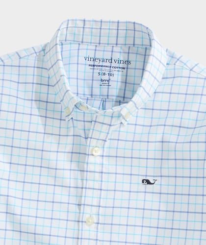 vineyard vines Boys Moorings Tattersall Performance Cotton Shirt4