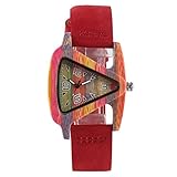 Von Hand gefertigt: Jede einzelne von uns gefertigte Holzuhr wurde sorgfältig in Handarbeit gefertigt, um höchste Qualität zu gewährleisten.