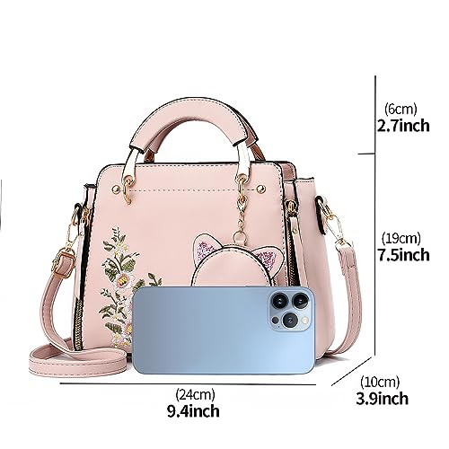 Image of Xiaoyu Fashion Purses and Handbags for Women Ladies Crossbody Bags Top Handle Satchel Shoulder Bags Small Totes