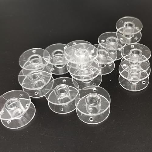 HONEYSEW Plastic Bobbins for Singerr Heavy Duty Sewing Machine 44S