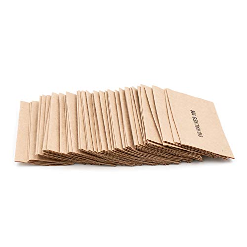Half Dollar Flat Coin Wrappers, Solid Bundle Of 1,000 #TOP6