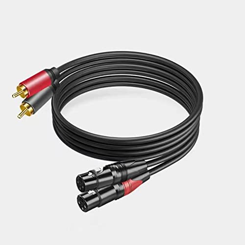 Dual Female Xlr To Rca Cable 50Ft,Belipro Heavy Duty 2 Xlr Female To 2 Rca Male Hifi Stereo Audio Connection Cable.…… #TOP6