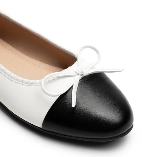 Image of Dream Pairs Women's Flats, Round Toe Ballet Flats, Comfortable Slip-on Dressy Business Casual Work Office Ballerina Flat Dress Shoes