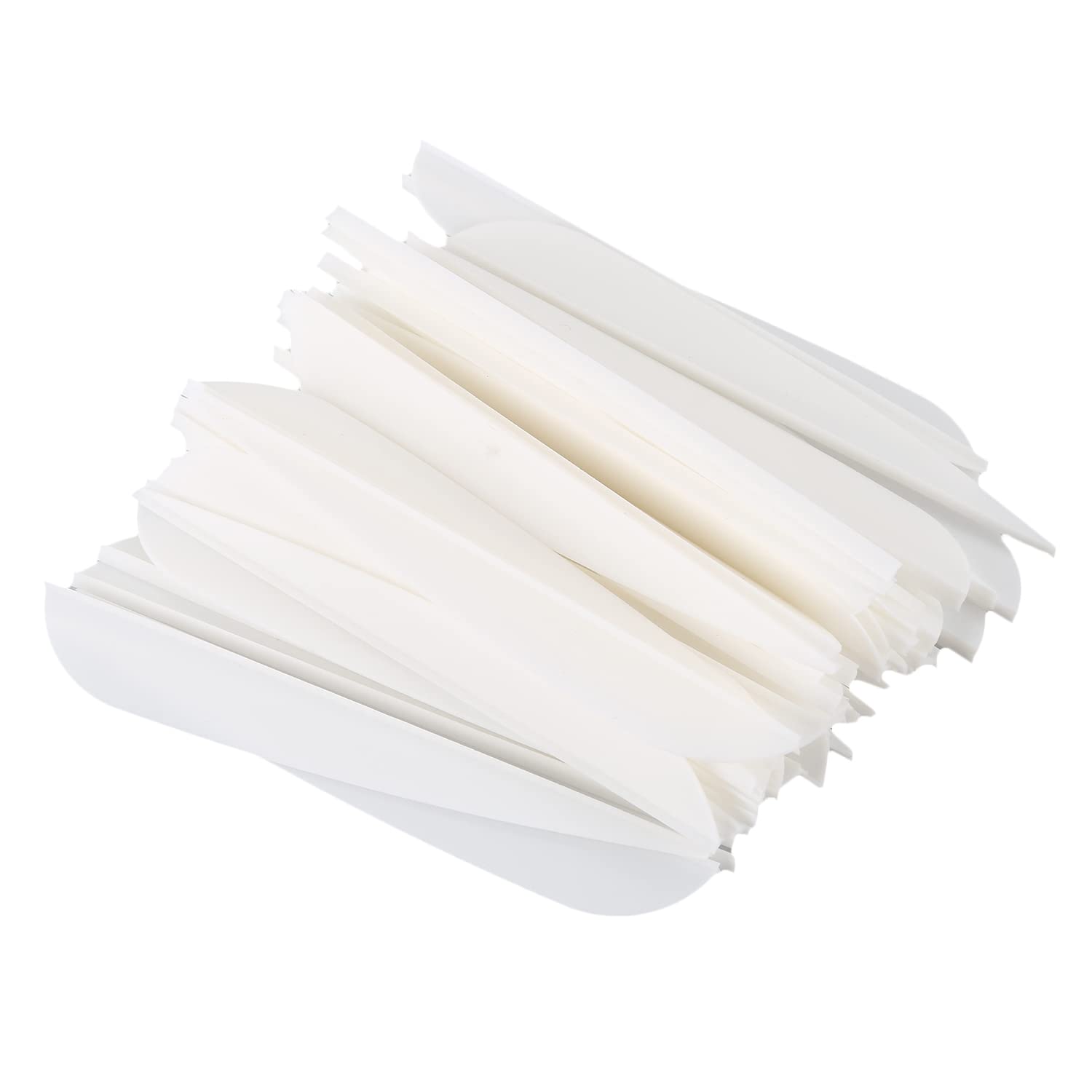 Frecce alette da 4 pollici in plastica per tiro con l'arco fai da