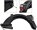 RidTianTek Rear Fender with Super Bright LED Tail Light for Segway Ninebot Max G30/G30LP/G30P Electric Scooter with Hook, Tail Light, Blank License Plate