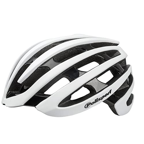 CAPACETE CICLISMO POLISPORT LIGHT ROAD PTO/BCO L58/61