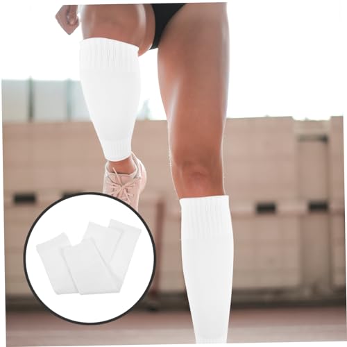 Happyyami 1 Paar Fußball-Beinsocken Schienbeinschoner für Erwachsene Männer Wadenärmel Schienbeinschützer Fußball Schutzstrümpfe Fußsohle Wadensocken Gamaschen Beinsätze Mann Schutzhülle Pu