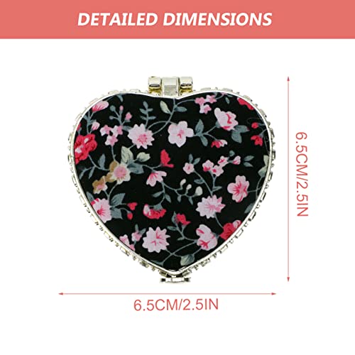 Minkissy Specchietto Tascabile Specchietto 2Pcs