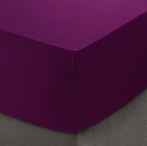 Divine Textiles - Lenzuolo con angoli in cotone a