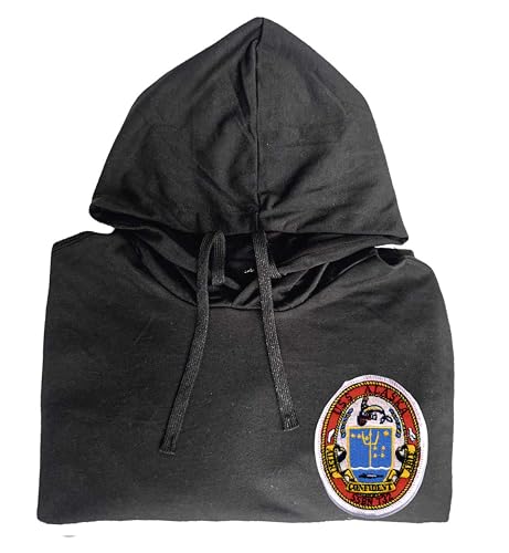 Ssbn 732 uss alaska version b embroidered shirt Black