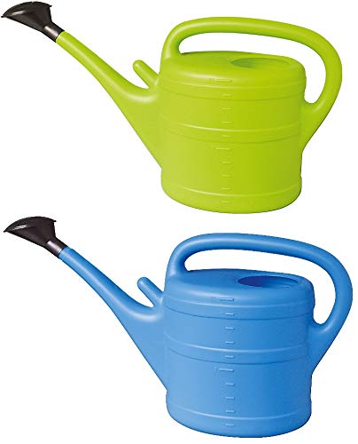 Watering Can, 10L, Large Choice of Colours, Pack of 2