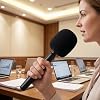 Mic Handle for DJI Mic MINI 1/2/3 RODE Wireless GO II/ME/Pro, Handheld Interview Stand for Wireless Lavalier Microphone, Vlogging Podcast Rig Adapter, Replacement Holder Mount for DJI/RODE #4