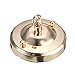 Produktbild CLIUS Lampe Haken Platte Glühbirne Montage Praktische Home Durable DIY Zubehör Anhänger Metall Licht Base Deckenhalter Vintage Retro Center(Gold)