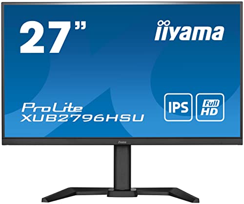 Iiyama Xub2796Hsu-B5-27, IPS, 1920 X 1080/75Hz, 1H1Dp, Has