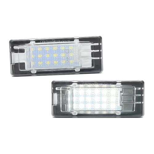 Luz de matrícula de coche con iluminación nitida para Captur MK1 2