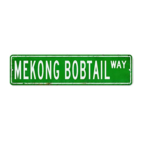 Mekong Bobtail plaque en métal le cadeau idéal pour propriétaire de chat passionné - 2