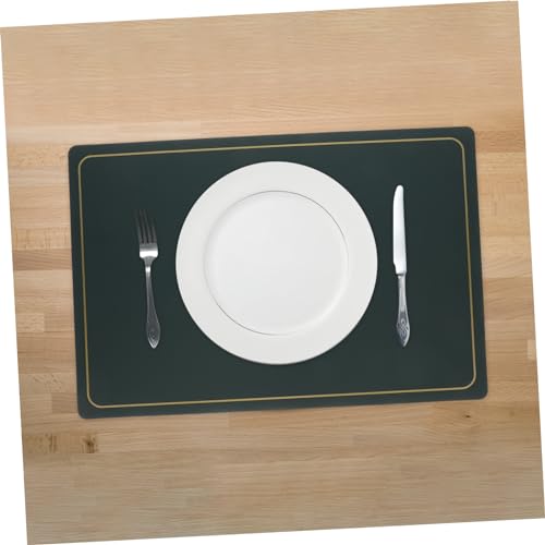 Napperons de luxe Zerodeko en PU de qualité supérieure pour table et restaurant - 3