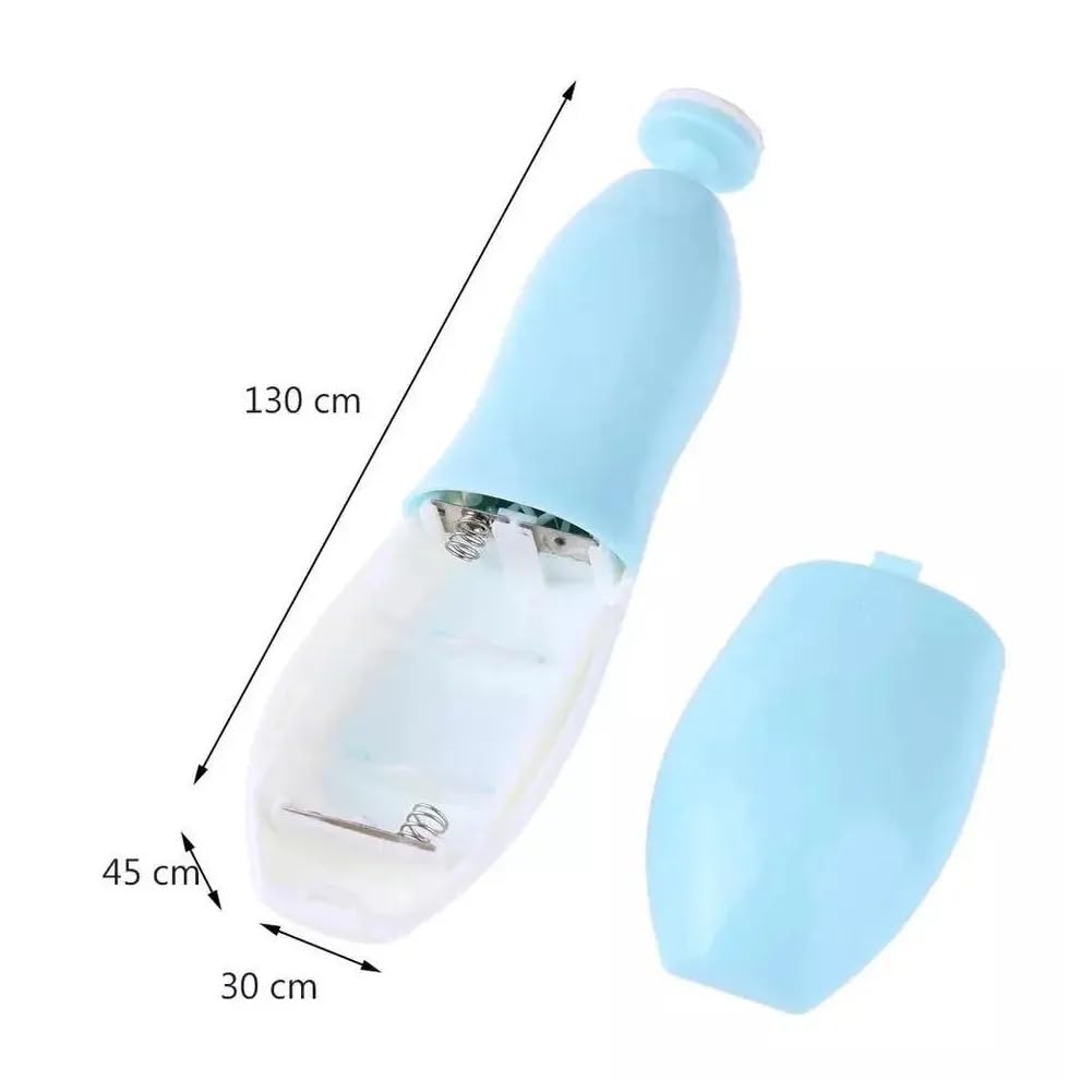 Cortaúñas para bebé, cortaúñas eléctrico seguro, kit de lima de uñas para bebé, cabezales de repuesto adicionales, dedos de los pies y uñas de los niños recién nacidos, recortar y pulir (clásico,