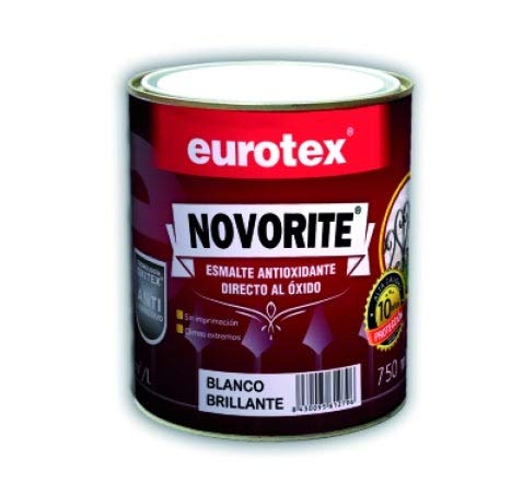 NOVORITE ESMALTE NEGRO LISO BR. 750ML. DIRECTO SOBRE EL OXIDO …