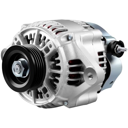 SCITOO Alternator Fits for Suzuki for Grand Vitara 1999-2004 12V 80 Amp CW 4-Groove Pulley, Replace OE 13795 334-1426 AND0179 210-0424 102211-1430 102211-2430 9762219-143 30026479 30027273 A5TA7291C