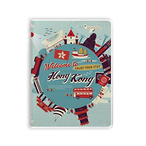 Hong Kong Circle journal de notes couverture souple et carnet d'écriture