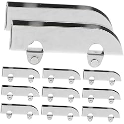 Angoily 12 Piezas Polea De Puerta Corredera De Vidrio Vitrina De Cristal Rodillo De La Puerta De La Ventana Rodillo Para Puerta De Patio Puerta Corrediza Aspectos Apéndice Acero Placard