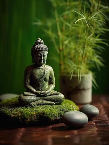 Peinture diamant Bouddha pour créer un espace yoga et spa