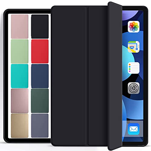 Image of DuraSafe Cases for iPad Mini 6th Gen 2021 8.3 [ Mini 6 ] A2567 A2568 A2569 MK893HN /A MLX43HN /A MK8E3HN /A MK8C3HN /A Protective Durable Shock Proof Supportive Magnetic Dual Angle Stand Cover - Black