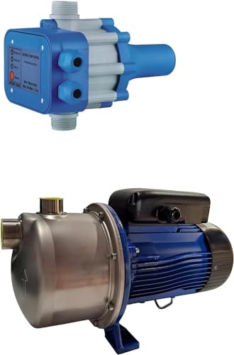 750W/ 1HP ELETTROPOMPA LOWARA BGM7/C E2 + PRESSCONTROL 2,2BAR HP 1 AUTOADESCANTE