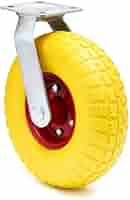 Ruota Da Trasporto Wiltec 220x58 Mm - Antiforatura, Gialla, Portata 100 Kg - Foto 9