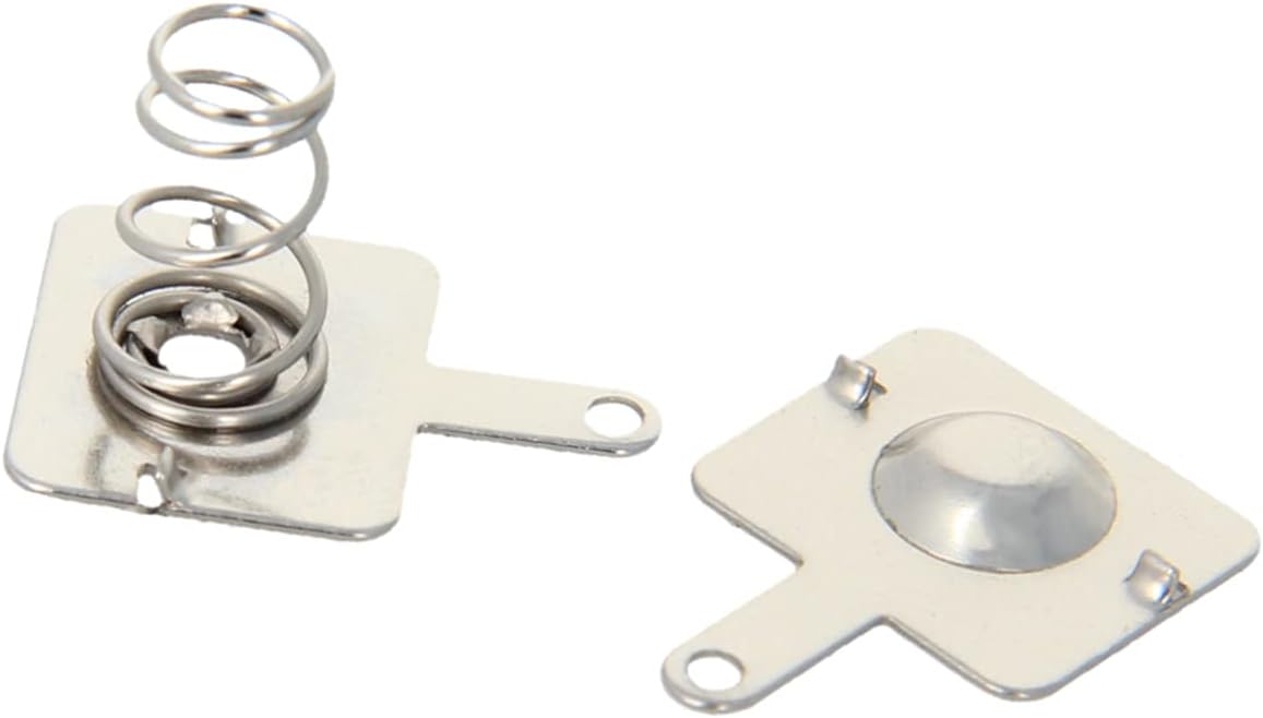 Heyiarbeit 50 Pairs AA Battery Spring Plate AA Battery