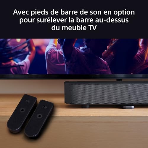 Sony BRAVIA Theatre Bar 8 – Barre de Son TV Dolby Atmos®, 11 Haut-parleurs, Wi-FI®, Bluetooth®, 360 Spatial Sound Mapping, Modèle 2024