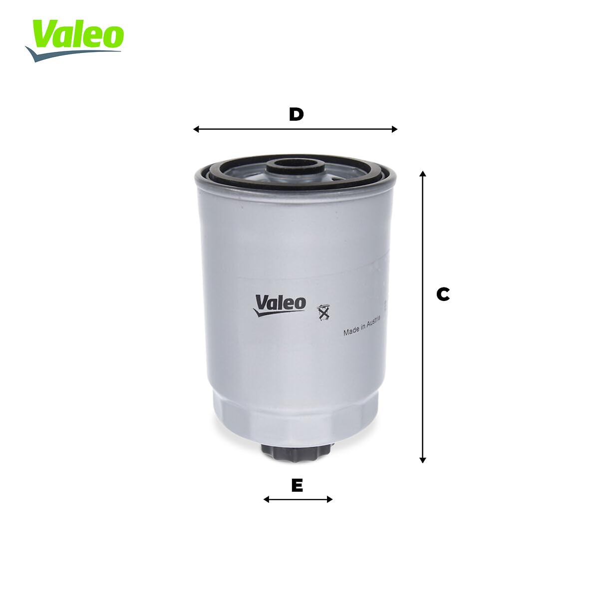 VALEO 587710 Filtro carburante Filtri motore elevati proprietà di filtrazione, durevolezza, applicazione facile e precisa