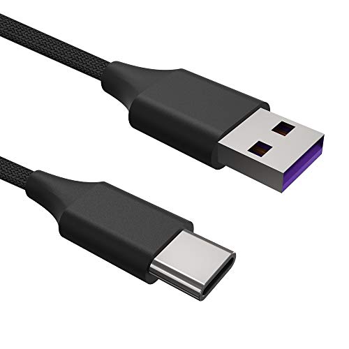 GEEKRIA USB Headphones Cloth Braided Fast Charger Cable Compatible with Sony WH-1000XM6/1000XM5/1000XM4, WH-XB920N/XB910N - Image 2