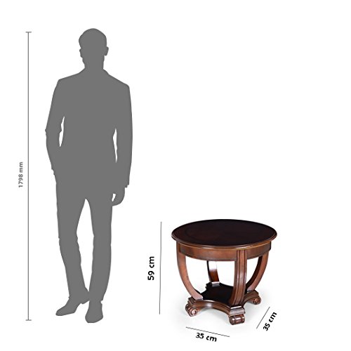 Image of Royal Oak Relaxo Side Table (Honey Brown)