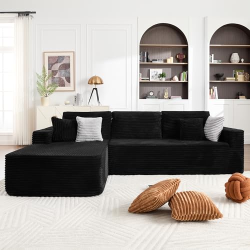 Modular Sectional Sofa with Oversized Chaise