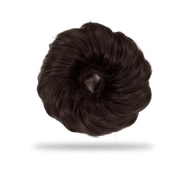 HairWig for women wedding stylish 1Pc Hair bun juda for women (pack Of 1Pcs Brown
