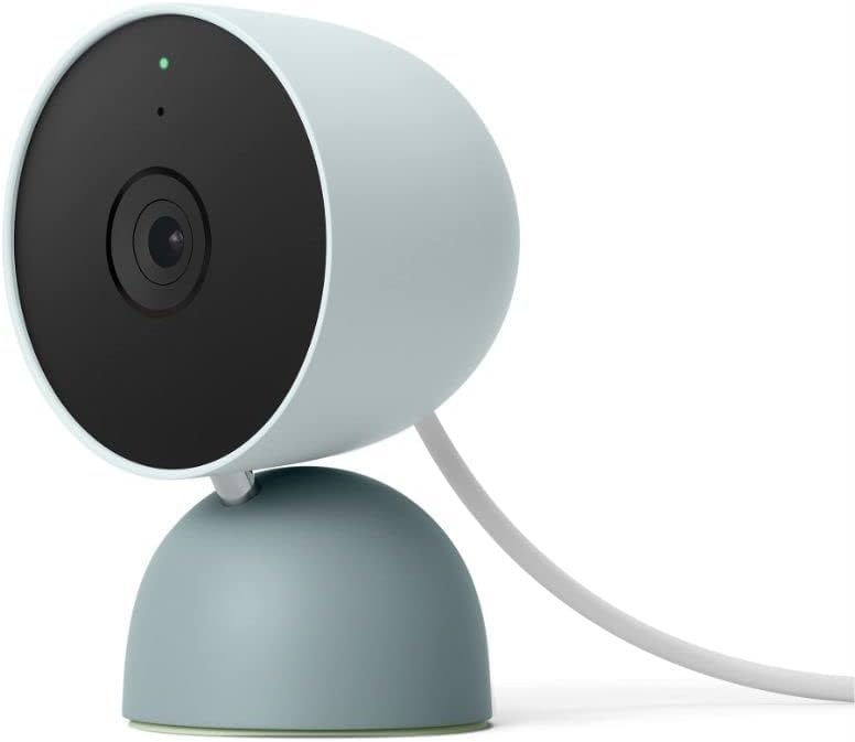 Google Indoor Nest Security Cam 1080p (Wired) - 2nd Generation - Non-Retail Packaging - Fog - 1