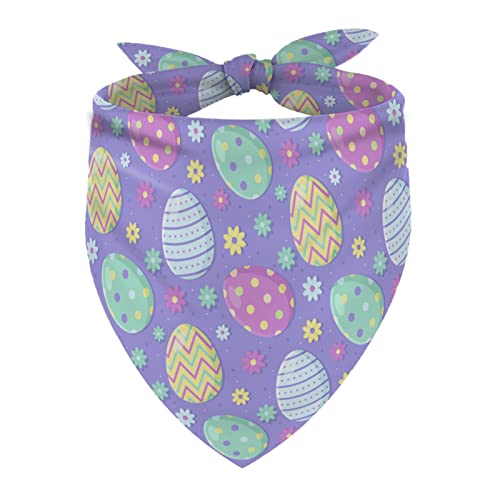 Happy Easter Dog Bandana Spring Easter Egg Pet Puppy Collar Scarf Costume